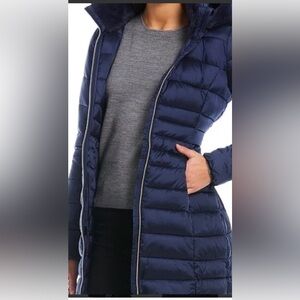 SAVE THE DUCK Dark Blue Puffer Jacket XL